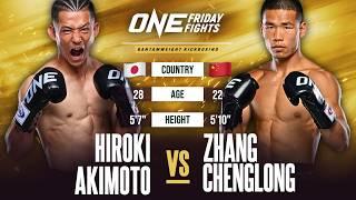 When Karate Meets Muay Thai  Hiroki Akimoto vs. Zhang Chenglong