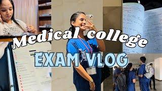 Medical college exam vlog ‍️ 𝙽𝚘𝚝 𝚓𝚞𝚜𝚝 𝚊 STUDY VLOG 