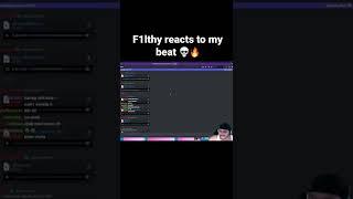 F1lthy reacts to my beat  #f1lthy #producer