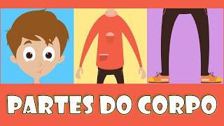 Aprender as partes do corpo - Vídeo educativo - EF01CI02