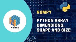 #3 NumPy | Python Array Dimensions: Understanding Shape and Size @yasirbhutta