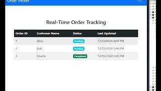 Real-Time Order Tracking System with ASP.NET Core SignalR & Blazor | Full Guide Inside!
