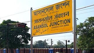 ASN, Asansol Junction railway station West Bengal, Indian Railways Video in 4k ultra HD