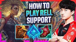 LEARN HOW TO PLAY RELL SUPPORT LIKE A PRO! - T1 Keria Plays Rell Support vs Alistar! | Season 2023