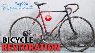 Restoration Old Abandoned Road Bike | Rebuild Vintage Bicycle