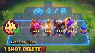 EASY WAY TO SURVIVE THARZ SKILL 3 || INFERNO FIEND SYNERGY‼️ MAGIC CHESS