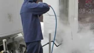 Liquid Nitrogen Vaporizer De-Icing