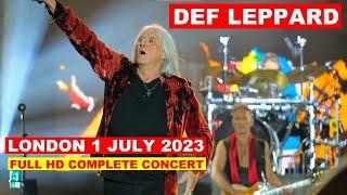 DEF LEPPARD *LONDON WEMBLEY 01 JULY 2023* FULL HD COMPLETE CONCERT (THE ONLY ONE)