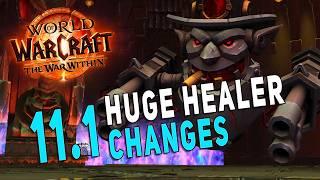 11.1 HUGE Healer Changes and *NEW* Tier Set Bonuses | The War Within - Season 2