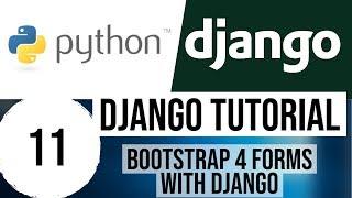 Django Tutorial for Beginners 11 - How to Use Bootstrap 4 Forms With Django (Backend Code)