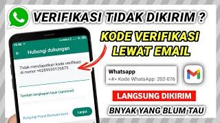 Cara Mendapatkan Kode Verifikasi Wa Lewat Email