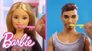 @Barbie | My Morning Routine with Barbie and Ken Dolls