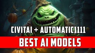 Best CivitAI models inside Automatic1111, easy model management