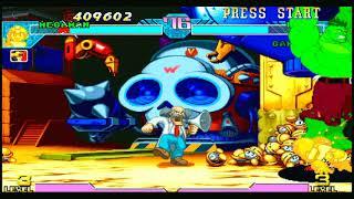 Marvel vs Capcom GBS control cfw 720p test on PS2 Popstarter