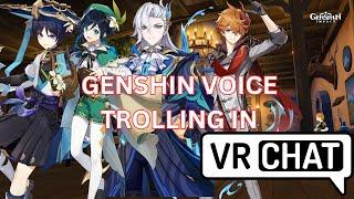 when genshin voice actors play vrchat