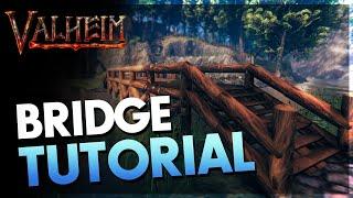 How to Build a BRIDGE in Valheim (Valheim Bridge Build Tutorial)