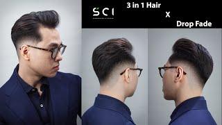 SCI Studio - Hướng dẫn cắt và tạo kiểu 3 in 1 x Drop Fade ( trên xương đầu có nhiều khuyết điểm )