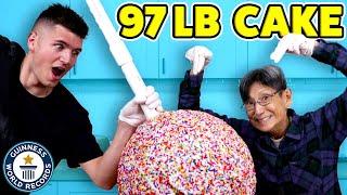 Creating the biggest CAKE POP EVER - Guinness World Records