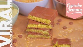 VIRAL Pistachio Chocolate Bar | Cupcake Jemma