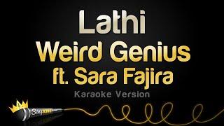 Weird Genius ft. Sara Fajira - Lathi (Karaoke Version)