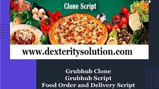 Grubhub Clone, Grubhub Script, Food order and delivery script