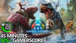 Ark Survival Ascended - Achievement Walkthrough w/ Admind Commands - 925+ Gamerscore in 45 Minutes