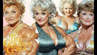 THE GOLDEN GIRLS SITCOM but everyone is BODYBUILDER