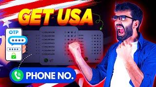 How to Get USA number for OTP verification| SMS Verification | Free 3-day trial