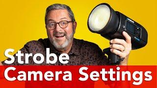 Camera Settings When Using Strobes