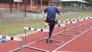 AcademyCoach Plyometric Hurdles Rhythm (foot tapping)