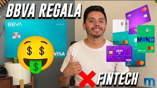 BBVA REGALA DINERO -TARJETAS FINTECH DESECHABLES  | MIXBITS