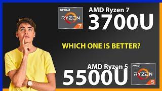 AMD Ryzen 7 3700U vs AMD Ryzen 5 5500U Technical Comparison