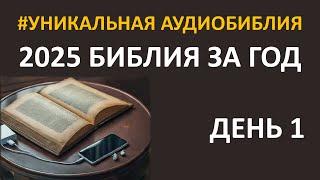 День 1. Библия за год. Библейский ультрамарафон портала «Иисус» 2025