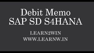 Create Debit Memo in SAP SD | sap sd tutorial for beginners | sap sd module | sap sd videos #sap