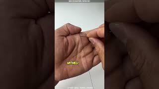 This needle trick can save you time