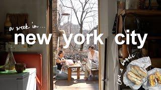 nyc diaries | a love letter to friends, bagels & new york city  vlog