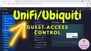 UniFi /Ubiquiti Guest Access Control & How to change or reset Unifi /Ubiquiti or Wi-Fi Password.