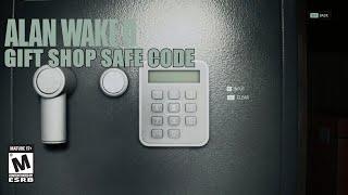 Alan Wake II Gift Shop safe code: How to unlock Coffee World’s Gift Shop