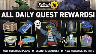All NEW Daily Quest Rewards + Secret Side Quest! | Fallout 76