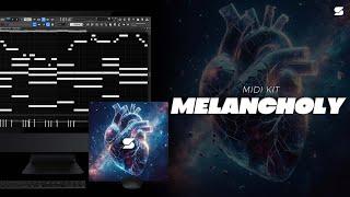 [+25] Best Emotional Midi Pack - MELANCHOLY (YOUNG THUG, POLO G, BAD BUNNY) Free Piano Midi Kit 2024