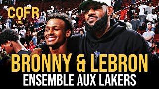 Bronny James rejoint LeBron aux Lakers ! - CQFR