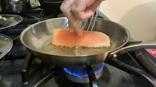 How to Sauté Salmon. Thomas Keller’s Unilateral Technique.