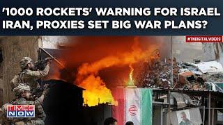 Iran, Proxies' '1000 Rockets Attack' Warning To Israel As Hamas, Hezbollah, Houthis Ready For War