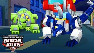 Dinobot Saves! | Animation for Kids | Kid’s Cartoon | Transformers: Rescue Bots | Transformers TV