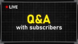 Video Editing and After Effects Q&A with subscribers