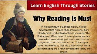 Why Reading Is Must | Learn English Through Stories|StoryVerse English