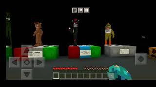 Minecraft PE:Five Nights at Freddy's Ultomite custom night|Halloween edition|mcpe map by asafe921