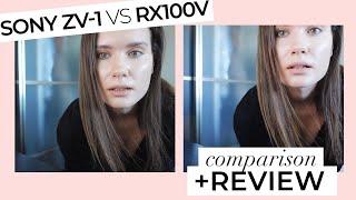 The NEW Sony ZV-1 vs Sony RX100V | Perfect vlogging camera