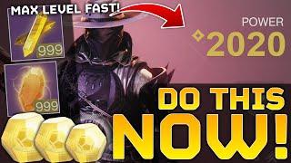 Destiny 2 - DO THIS NOW! MAX LEVEL FAST - Infinite Loot & Materials - Pathfinder / LOOT GLITCH