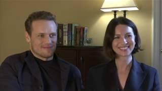 First On-Screen Kiss: Sam Heughan & Caitriona Balfe